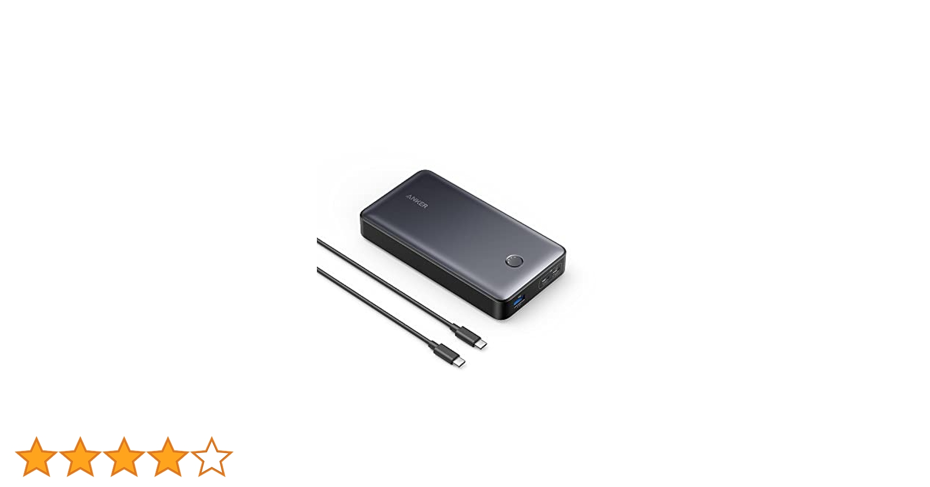スマホアクセサリー ANKER 537 Power Bank 24000mAh 65W レンタル] Anker 537 Power Bank (PowerCore 24000, 65W